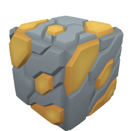 Stone With Gold
